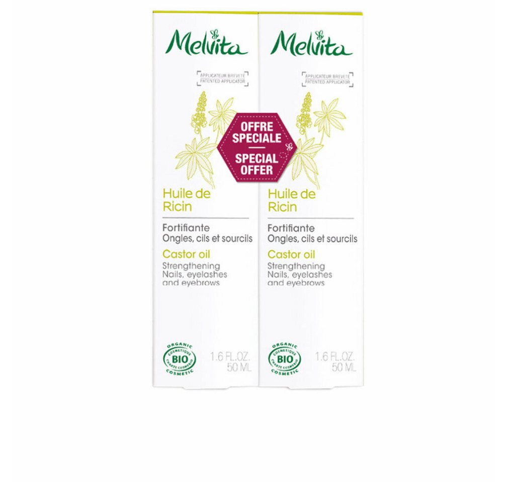 Melvita Körperöl HUILES DE BEAUTE BIO huile de ricin duo 2 x 50ml von Melvita