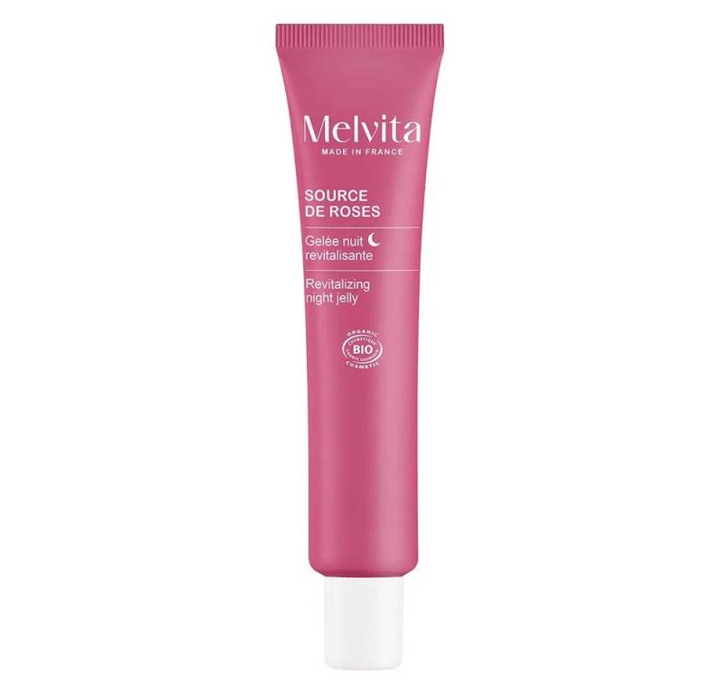 Melvita Nachtcreme Source de Roses - Revitalisierendes Nacht-Gel 40ml von Melvita