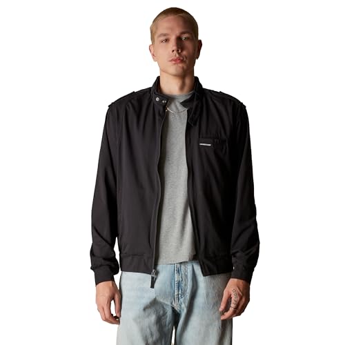 Members Only Herren Athletic Club Jacke, Schwarz, M von Members Only