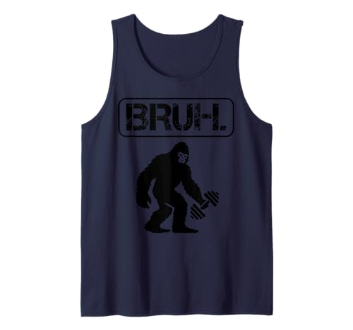 Herren Bruh Bigfoot Gewichtheben Gym Fitness Lustiges Meme Tank Top Herren Bruh Bigfoot Gewichtheben Gym Fitness Lustiges Meme Tank Top von Meme Bruh