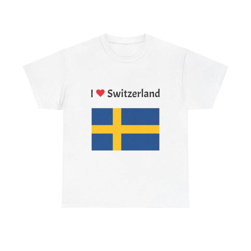I Love Switzerland Sweden Meme T-Shirt von MemeCloCH