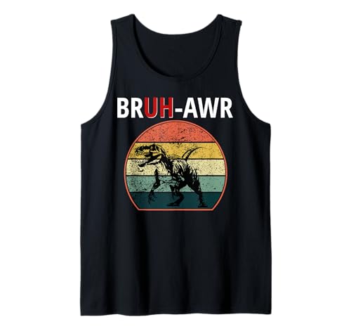 Herren Bruh T Rex Meme Dinosaurier Tank Top Herren Bruh T Rex Meme Dinosaurier Tank Top von Memeasaurus Rex