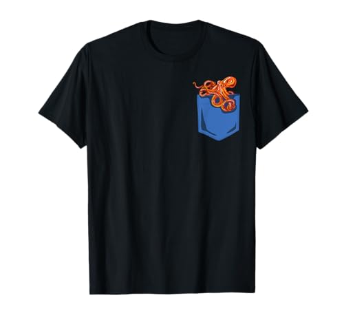 Lustiger Oktopus für Mädchen und Frauen T-Shirt Lustiger Oktopus für Mädchen und Frauen T-Shirt von Memme Octopus