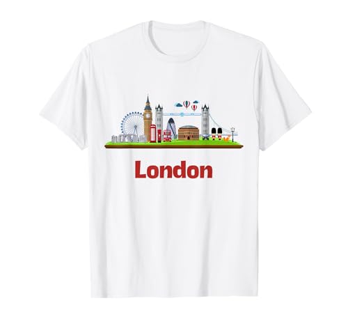 England London Souvenir Cartoon Jungen Kleinkinder Mädchen Teenager T-Shirt England London Souvenir Cartoon Jungen Kleinkinder Mädchen Teenager T-Shirt von Memorabilia from London England Famous Sites UK