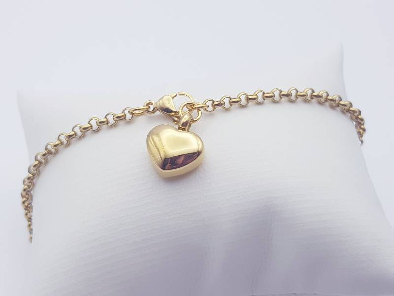 Ascheschmuck Armband Herz/Urnenanhänger Schmuckurne Urne Memorial Jewellery Kremation Einäscherung Asche Mensch von MemoriaEterna