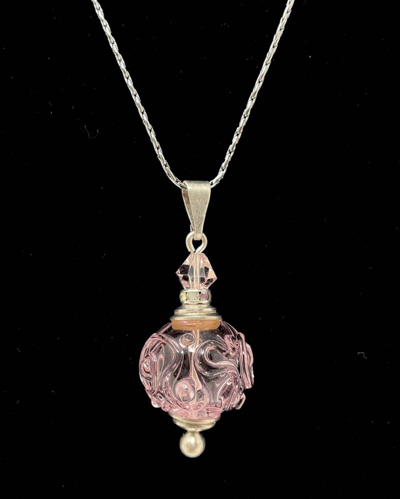 Glaube - Handgemachter Feuerbestattungs-Andenken-Anhänger Gesponnener Glas- & Sterlingsilber-Gedenkschmuck Glaube - Handgemachter Feuerbestattungs-Andenken-Anhänger Gesponnener Glas- & Sterlingsilber-Gedenkschmuck von Memorials4u