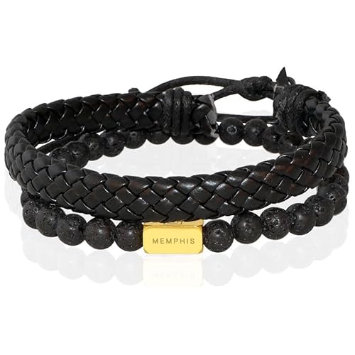 Memphis DUO Herren Armbänder Set "Slick"-19cm von Memphis