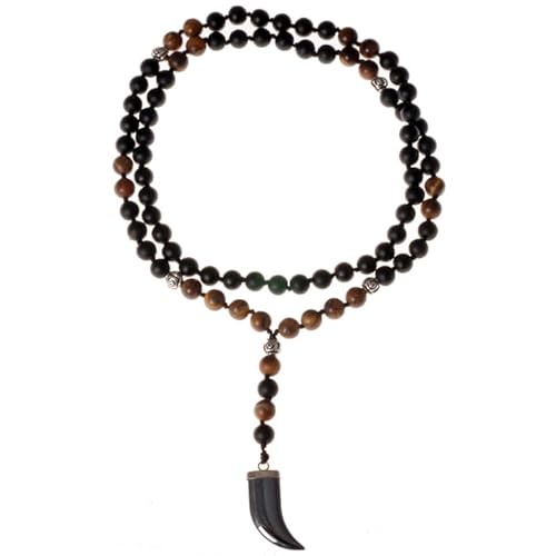 Memphis heren kralen ketting Tigereye Hematiet Tooth von Memphis