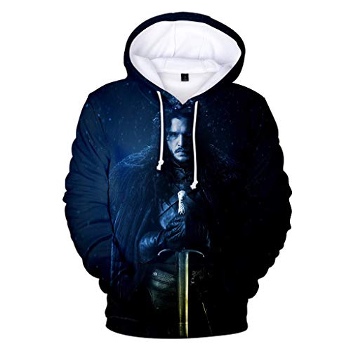 Mempire Herren Sweatshirts Jon Snow Kapuzenpullover Für Jungen Jacke von Mempire