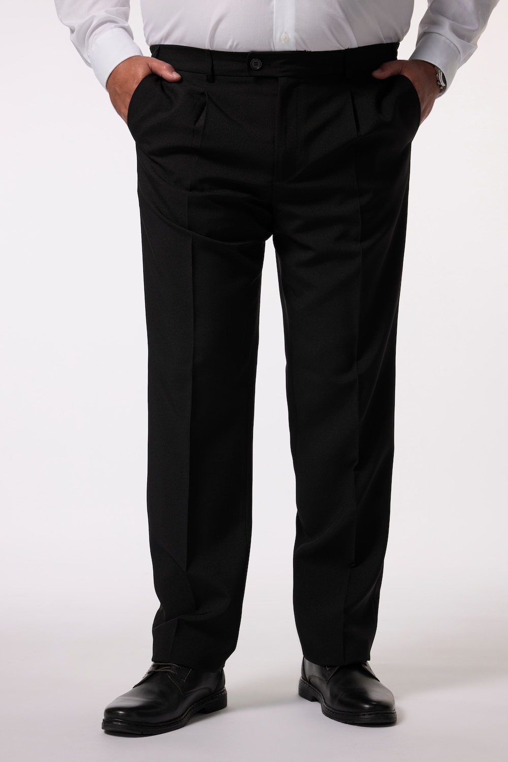 Große Größen MEN+, Herren, schwarz, Größe: 52, Polyester, Men Plus von Men Plus