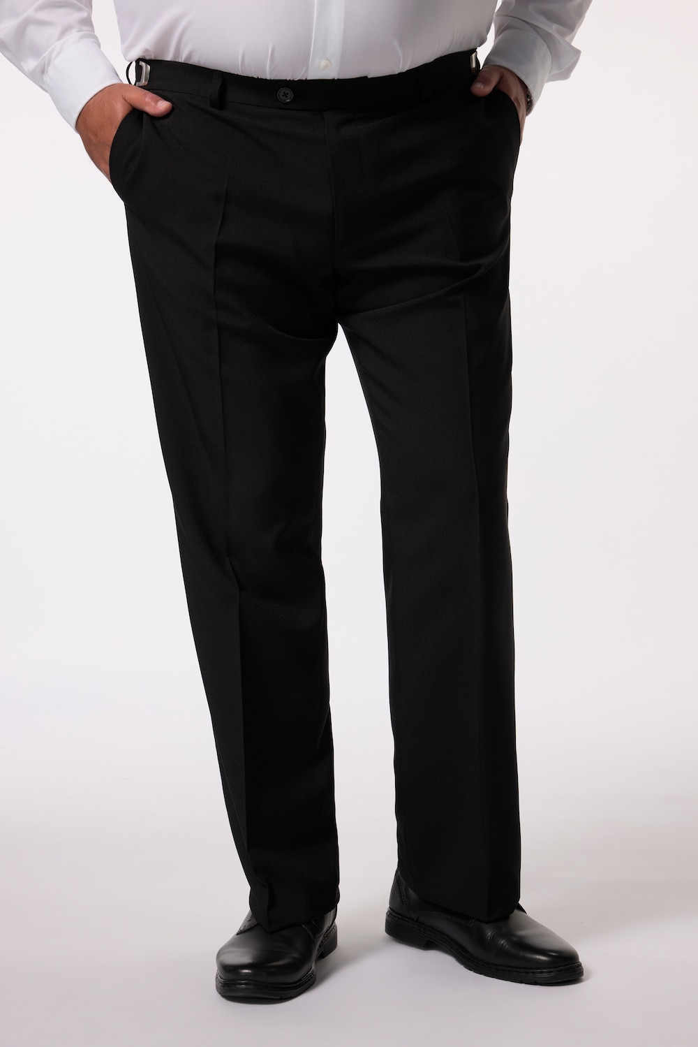 Große Größen MEN+ Autofahrerhose, Herren, schwarz, Größe: 62, Polyester, Men Plus von Men Plus