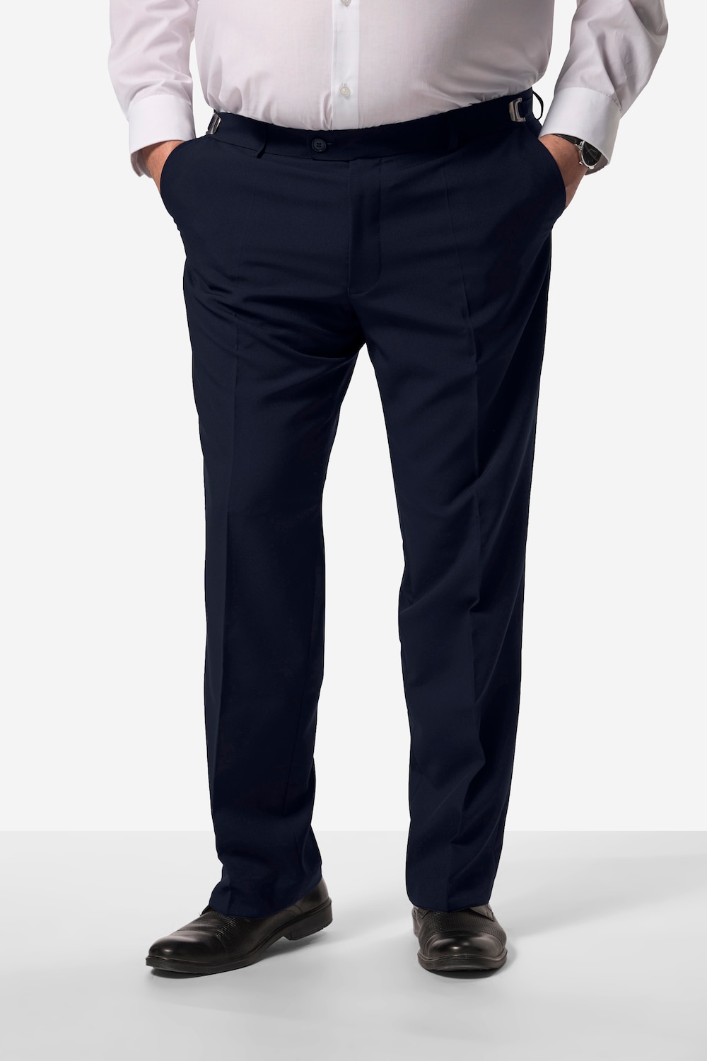 Große Größen Men+ Autofahrerhose Baukasten Madrid, Herren, blau, Größe: 33, Polyester, Men Plus von Men Plus