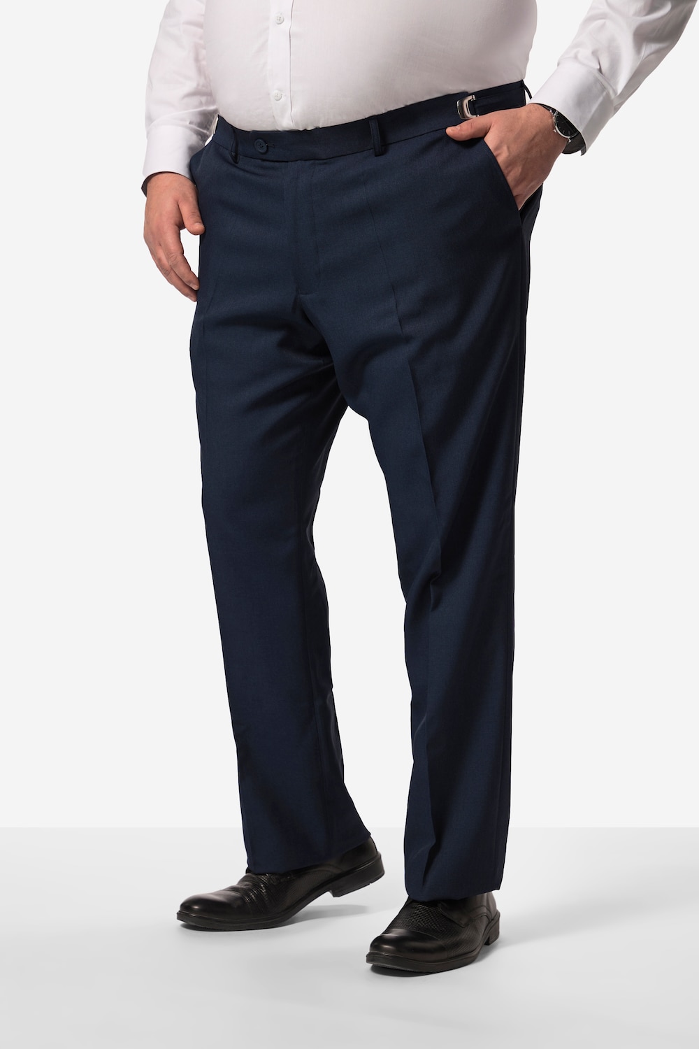 Große Größen Men+ Autofahrerhose Baukasten Sevilla, Herren, blau, Größe: 56, Polyester, Men Plus von Men Plus