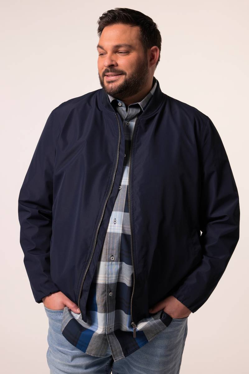 Große Größen Men+ Blouson, Herren, blau, Größe: XXL, Polyester, Men Plus von Men Plus