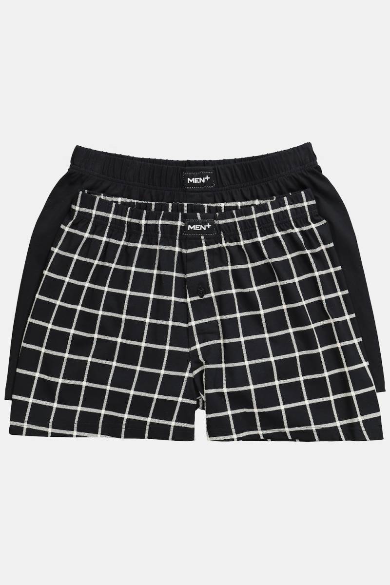 Große Größen Men+ Boxershorts, Herren, schwarz, Größe: XXL, Baumwolle, Men Plus Große Größen Men+ Boxershorts, Herren, schwarz, Größe: XXL, Baumwolle, Men Plus von Men Plus