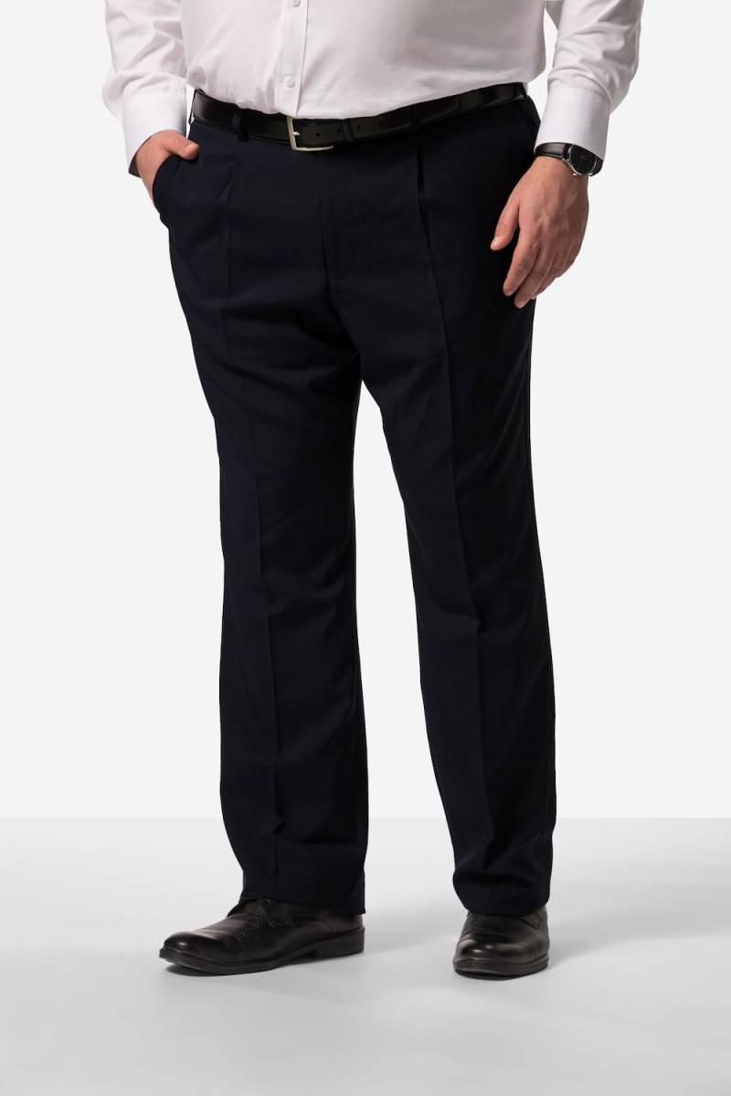 Große Größen Men+ Businesshose Baukasten Malaga, Herren, blau, Größe: 70, Polyester, Men Plus Große Größen Men+ Businesshose Baukasten Malaga, Herren, blau, Größe: 70, Polyester, Men Plus von Men Plus