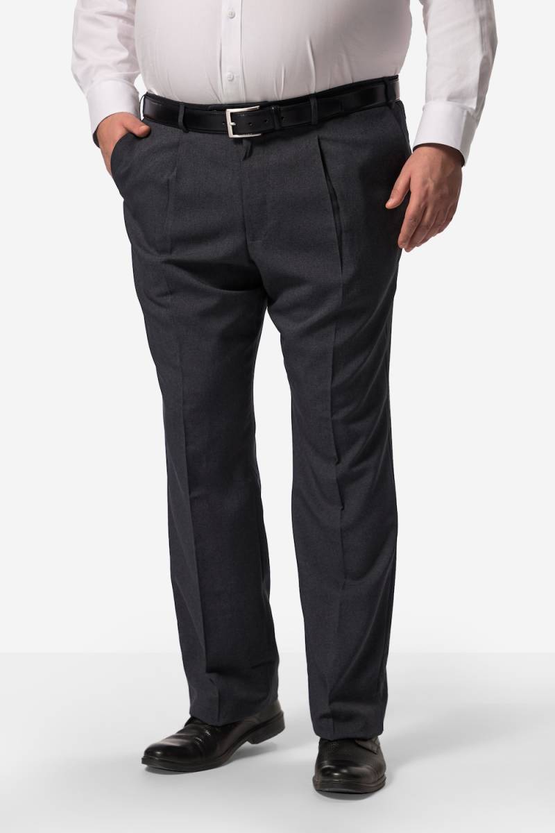 Große Größen Men+ Businesshose Baukasten Malaga, Herren, grau, Größe: 64, Polyester, Men Plus von Men Plus