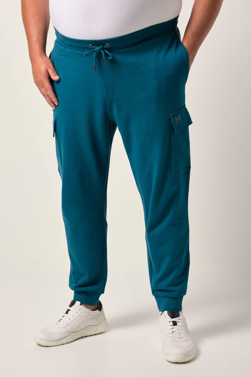 Große Größen Men+ Cargo-Jogginghose, Herren, türkis, Größe: XXL, Baumwolle, Men Plus von Men Plus