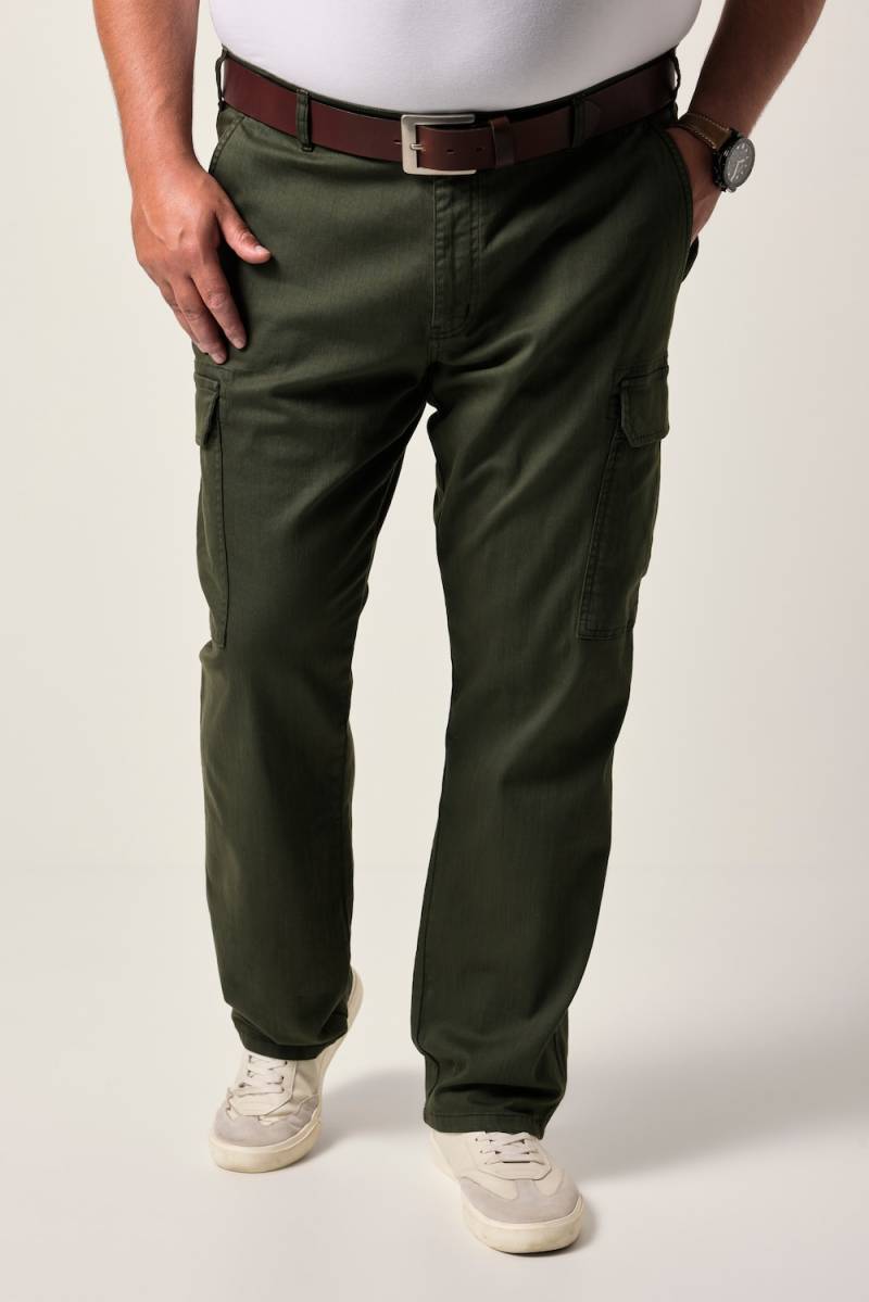 Große Größen Men+ Cargojeans Bauchfit, Herren, grün, Größe: 60, Baumwolle, Men Plus von Men Plus