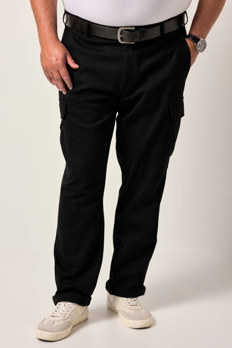 Große Größen Men+ Cargojeans Bauchfit, Herren, schwarz, Größe: 72, Baumwolle, Men Plus von Men Plus