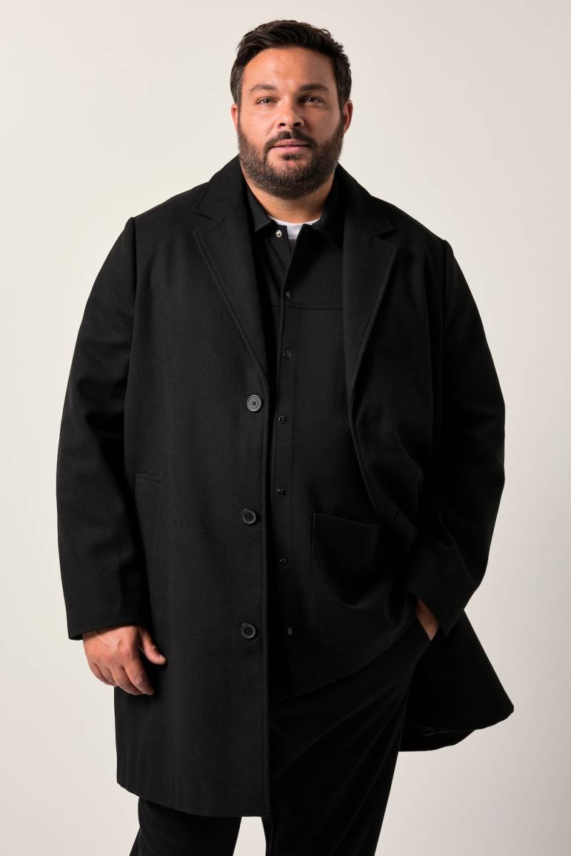 Große Größen Men+ Funktions-Mantel, Herren, schwarz, Größe: XL, Polyester, Men Plus von Men Plus