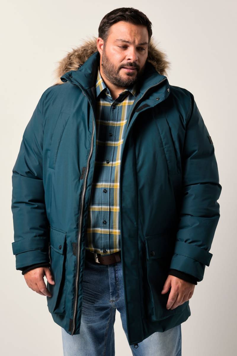 Große Größen Men+ Funktions-Parka, Herren, grün, Größe: XL, Polyester, Men Plus von Men Plus