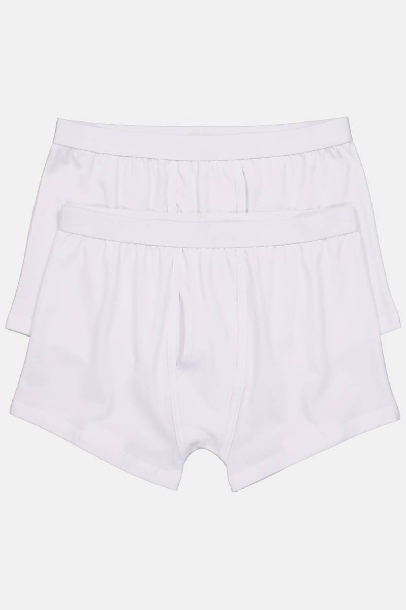 Große Größen Men+ Hip-Pants FLEXLASTIC®, Herren, weiß, Größe: 4XL, Baumwolle, Men Plus von Men Plus