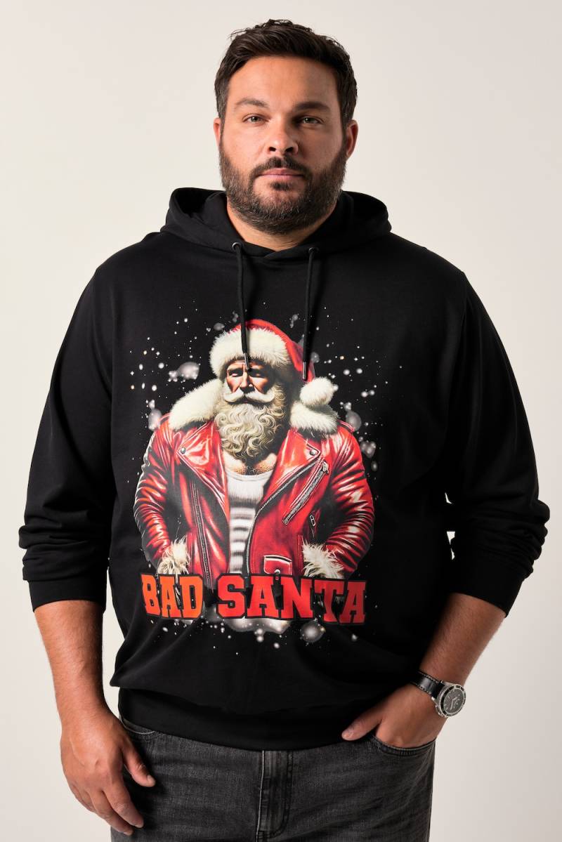 Große Größen Men+ Hoodie XMAS, Herren, schwarz, Größe: L, Baumwolle, Men Plus von Men Plus