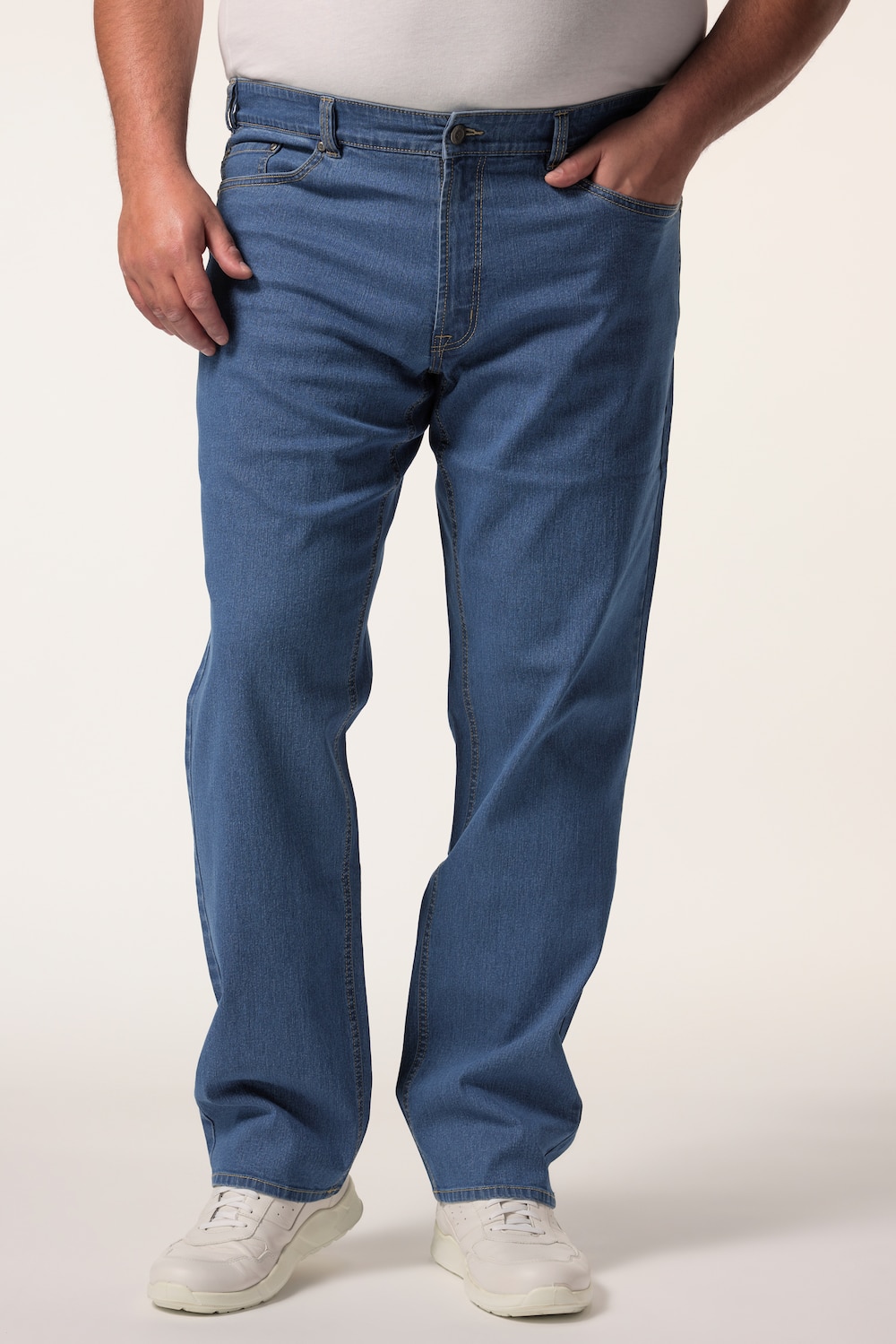 Große Größen Men+ Jeans, Herren, blau, Größe: 72, Baumwolle/Polyester, Men Plus von Men Plus