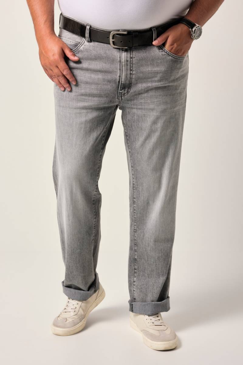 Große Größen Men+ Jeans, Herren, grau, Größe: 58, Baumwolle/Polyester, Men Plus von Men Plus