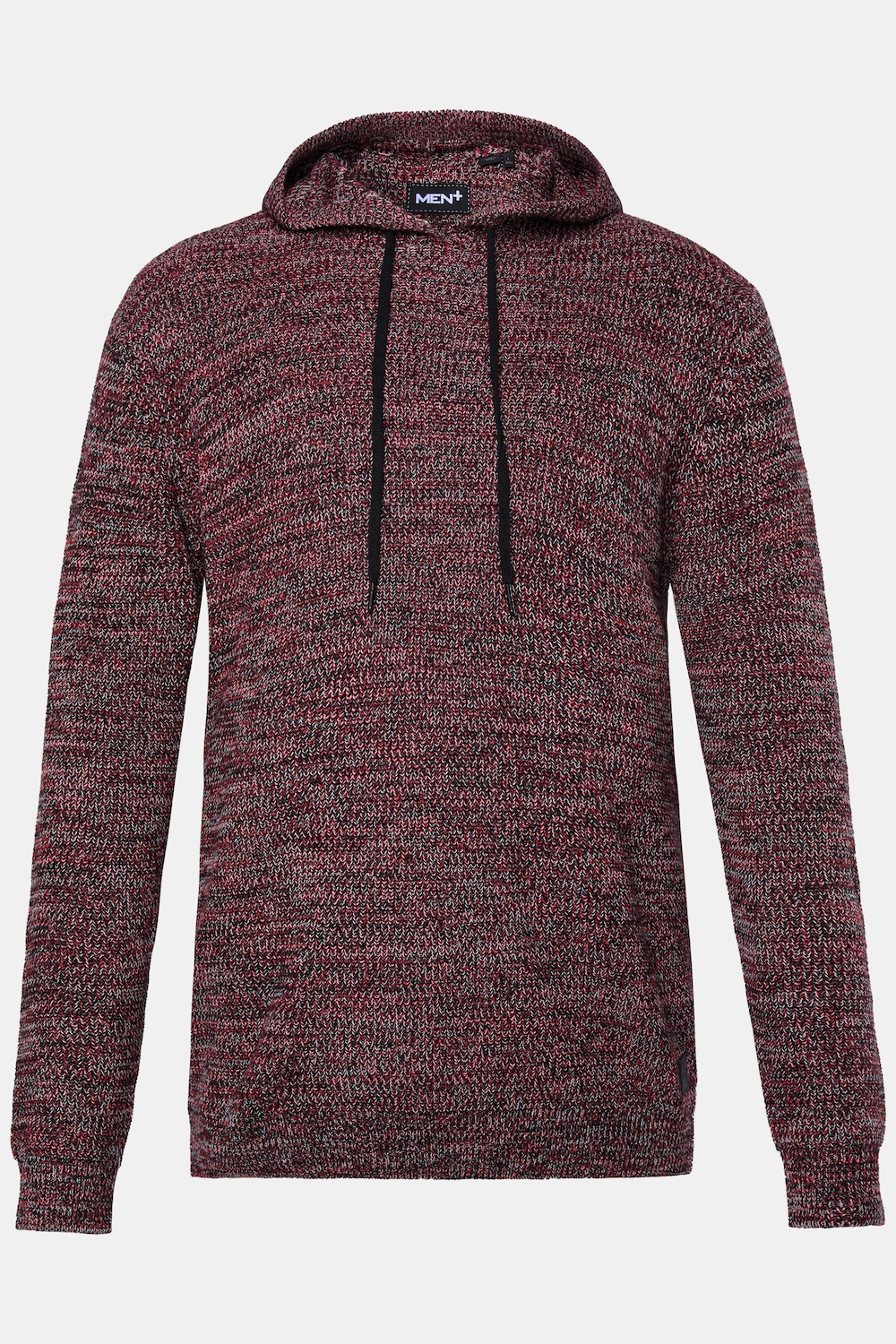 Große Größen Men+ Kapuzen-Pullover, Herren, schwarz, Größe: 5XL, Synthetische Fasern/Polyester, Men Plus von Men Plus