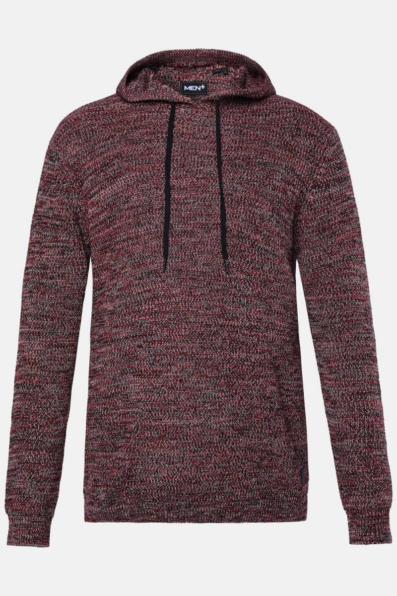 Große Größen Men+ Kapuzen-Pullover, Herren, schwarz, Größe: 5XL, Synthetische Fasern/Polyester, Men Plus von Men Plus