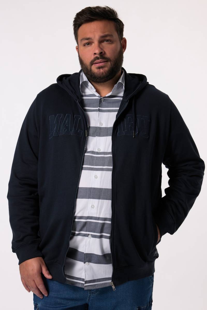 Große Größen Men+ Kapuzen-Sweatjacke, Herren, blau, Größe: 6XL, Baumwolle, Men Plus Große Größen Men+ Kapuzen-Sweatjacke, Herren, blau, Größe: 6XL, Baumwolle, Men Plus von Men Plus