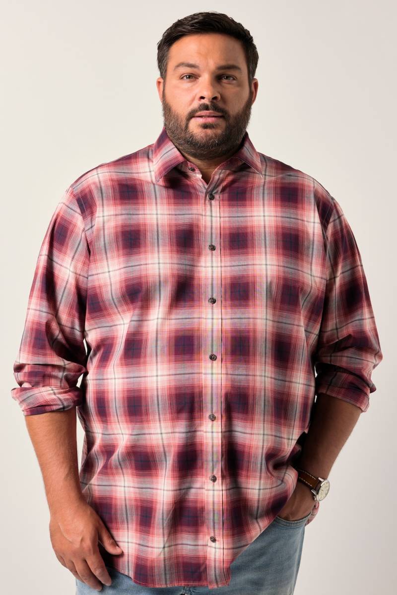 Große Größen Men+ Karohemd, Herren, rot, Größe: L, Baumwolle, Men Plus von Men Plus