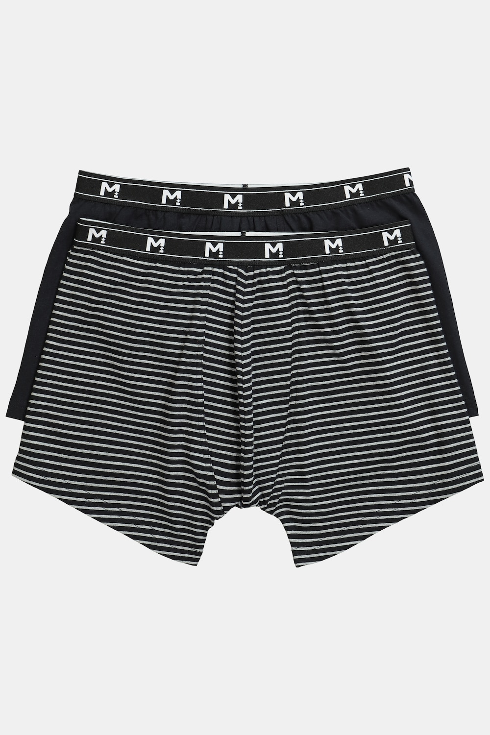Große Größen Men+ Midpants 2er-Pack, Herren, grau, Größe: 4XL, Baumwolle, Men Plus Große Größen Men+ Midpants 2er-Pack, Herren, grau, Größe: 4XL, Baumwolle, Men Plus von Men Plus