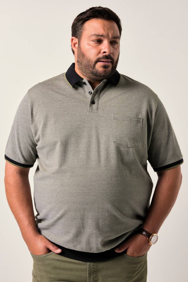 Große Größen Men+ Poloshirt, Herren, braun, Größe: 7XL, Baumwolle, Men Plus von Men Plus