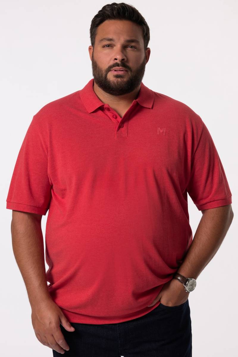 Große Größen Men+ Poloshirt, Herren, rot, Größe: 7XL, Baumwolle/Polyester, Men Plus von Men Plus