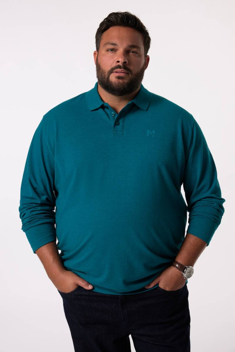 Große Größen Men+ Poloshirt, Herren, türkis, Größe: 4XL, Baumwolle/Polyester, Men Plus von Men Plus