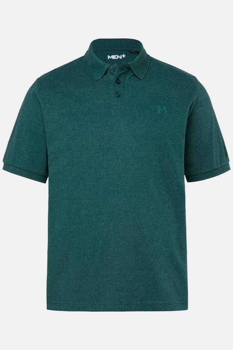 Große Größen Men+ Poloshirt, Herren, türkis, Größe: 4XL, Baumwolle/Polyester, Men Plus von Men Plus