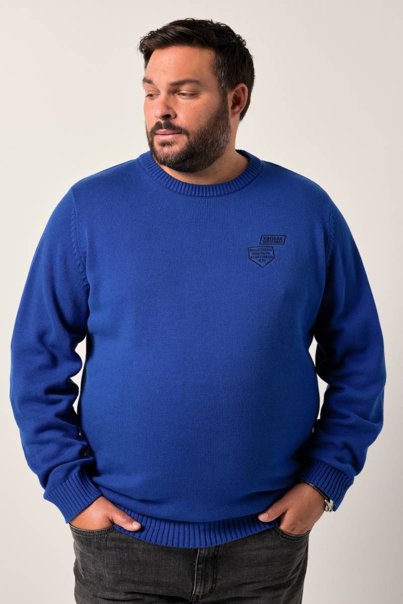 Große Größen Men+ Pullover, Herren, blau, Größe: 6XL, Baumwolle, Men Plus von Men Plus