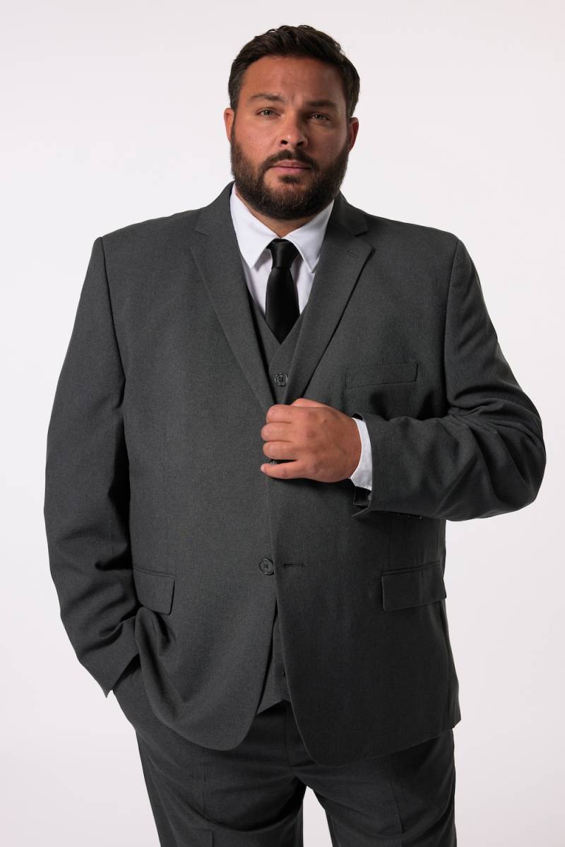 Große Größen Men+ Sakko, Herren, grau, Größe: 80, Polyester, Men Plus von Men Plus