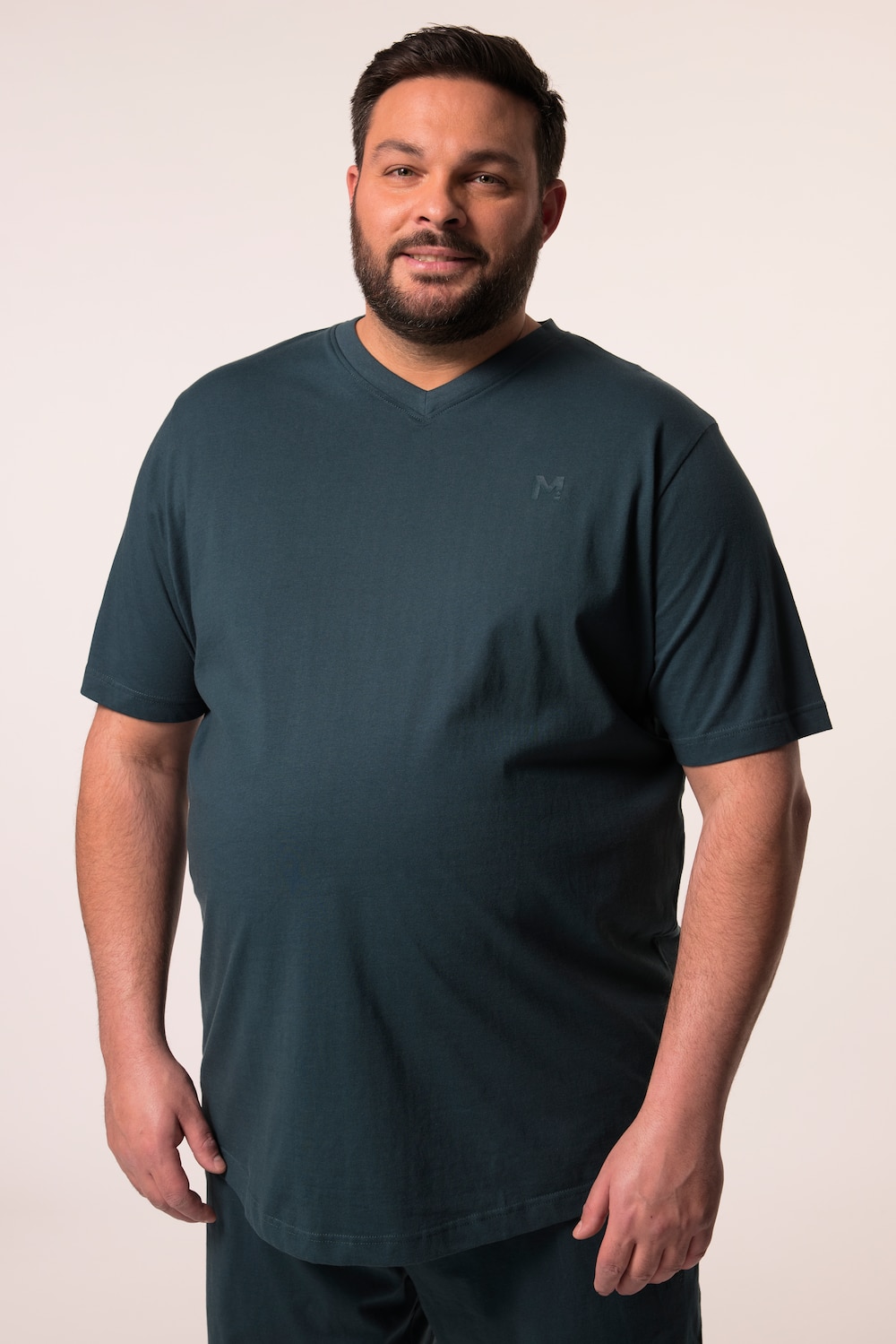 Große Größen Men+ Schlafanzug, Herren, türkis, Größe: 4XL, Baumwolle, Men Plus von Men Plus