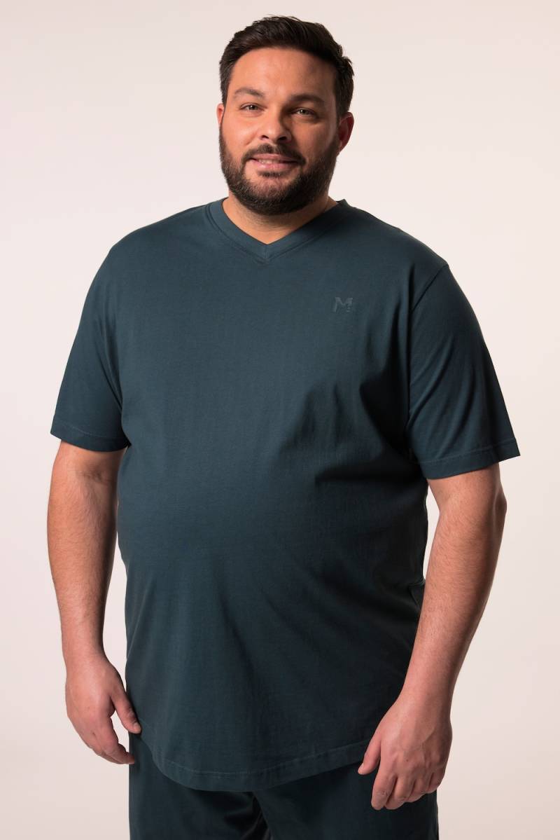 Große Größen Men+ Schlafanzug, Herren, türkis, Größe: 4XL, Baumwolle, Men Plus von Men Plus