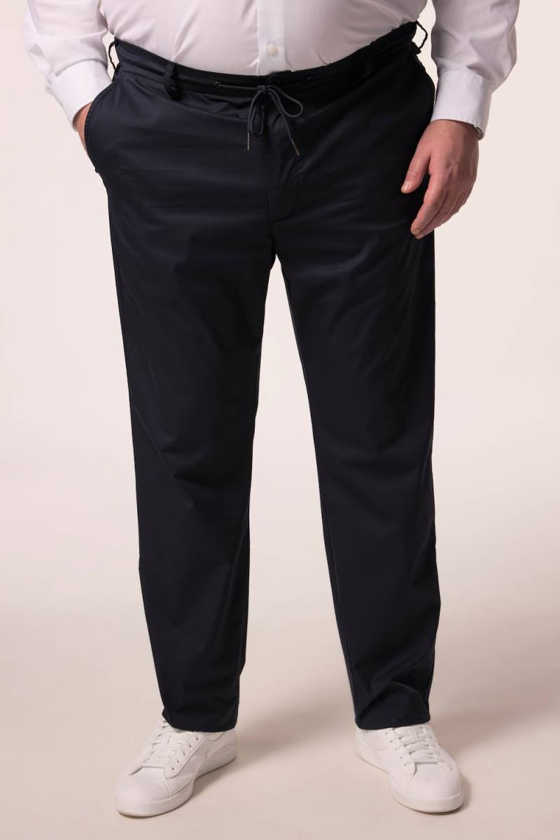 Große Größen Men+ Schlupfbund-Chino FLEXLASTIC®, Herren, blau, Größe: 52, Baumwolle/Synthetische Fasern, Men Plus von Men Plus