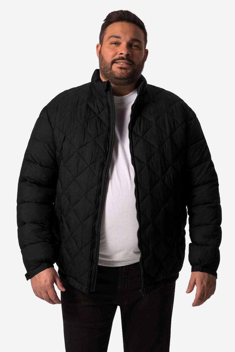 Große Größen Men+ Steppjacke, Herren, schwarz, Größe: 7XL, Polyester/Synthetische Fasern, Men Plus von Men Plus