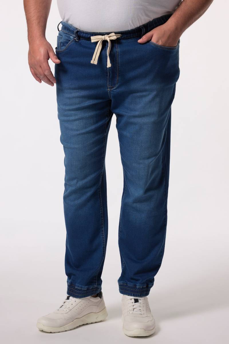 Große Größen Men+ Superstretch-Schlupfjeans, Herren, blau, Größe: 4XL, Baumwolle, Men Plus von Men Plus