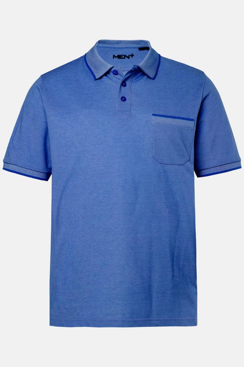 Große Größen Men+ T-Shirt, Herren, blau, Größe: L, Baumwolle/Polyester, Men Plus von Men Plus