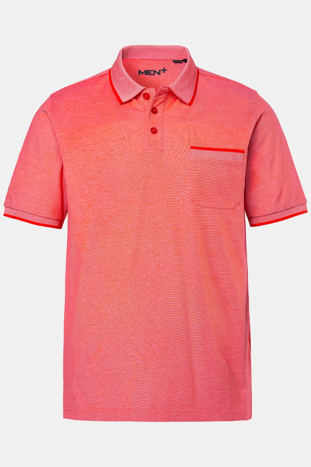 Große Größen Men+ T-Shirt, Herren, rot, Größe: XL, Baumwolle/Polyester, Men Plus von Men Plus