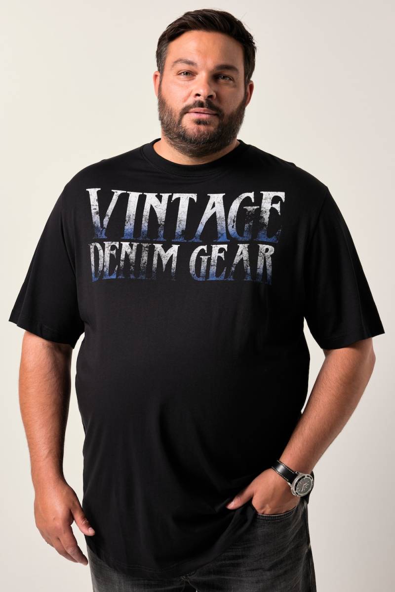 Große Größen Men+ T-Shirt, Herren, schwarz, Größe: XL, Baumwolle, Men Plus von Men Plus