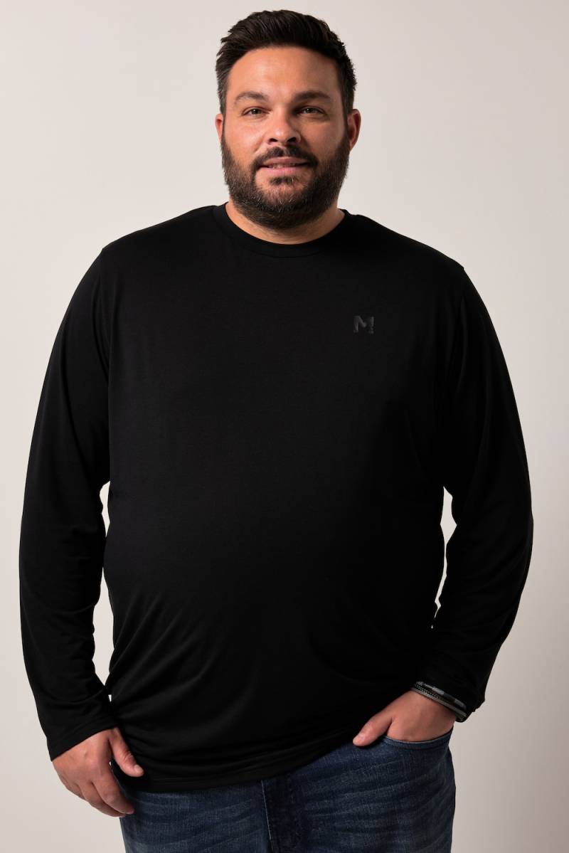 Große Größen Men+ Thermo-Unterhemd FLEXLASTIC®, Herren, schwarz, Größe: 5XL, Polyester/Viskose, Men Plus von Men Plus